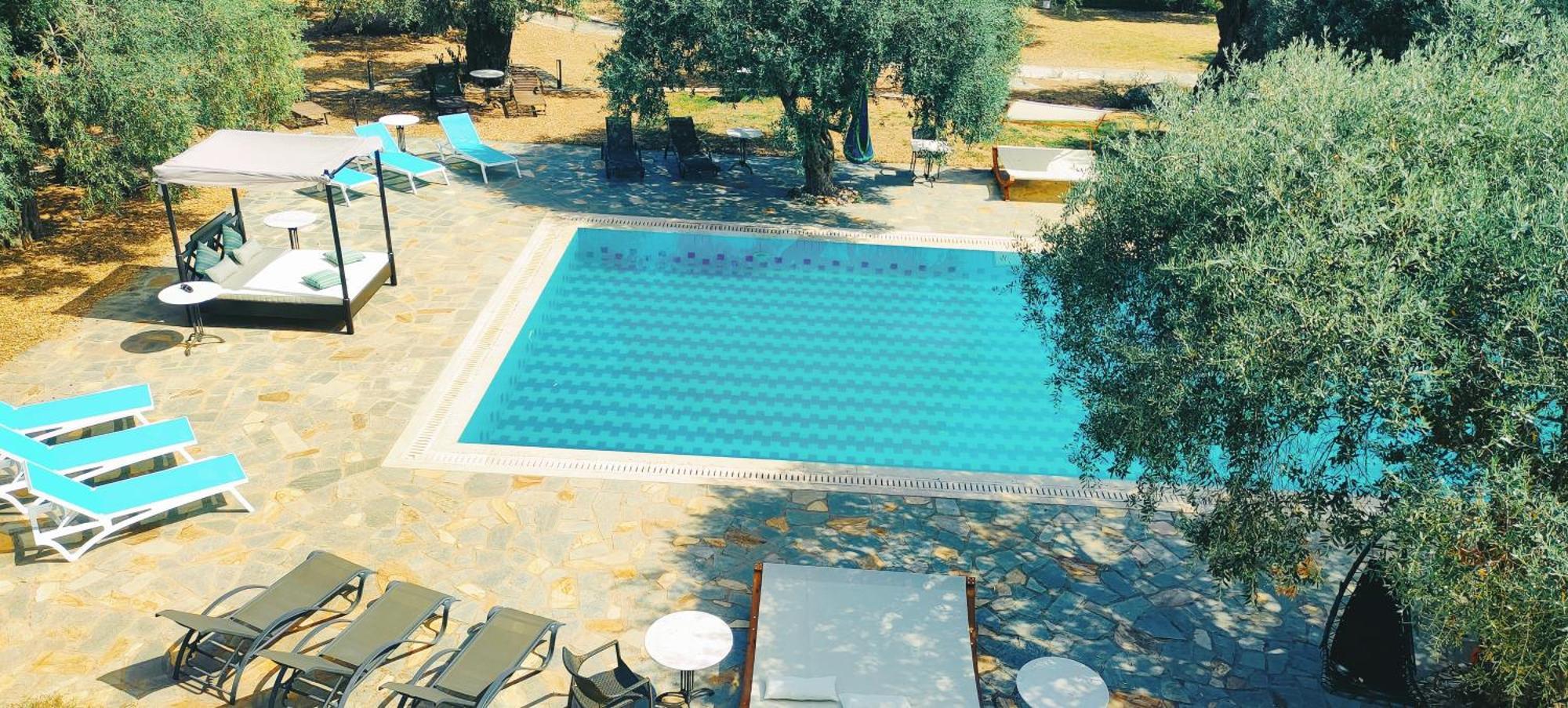 Ipsario Garden Hotel Скала-Потамиас Экстерьер фото